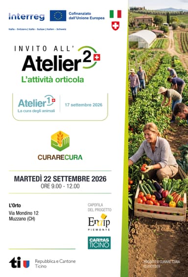 '2° Atelier Svizzero' - Muzzano - 22 settembre 2026