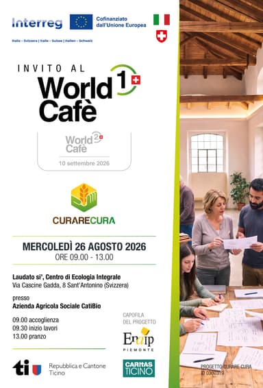 '1° World Cafè Svizzero' - Sant'Antonino - 26 agosto 2026