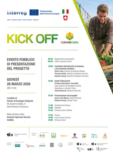 'Kick off progetto Curare Cura' - Sant'Antonino - 26 marzo 2026
